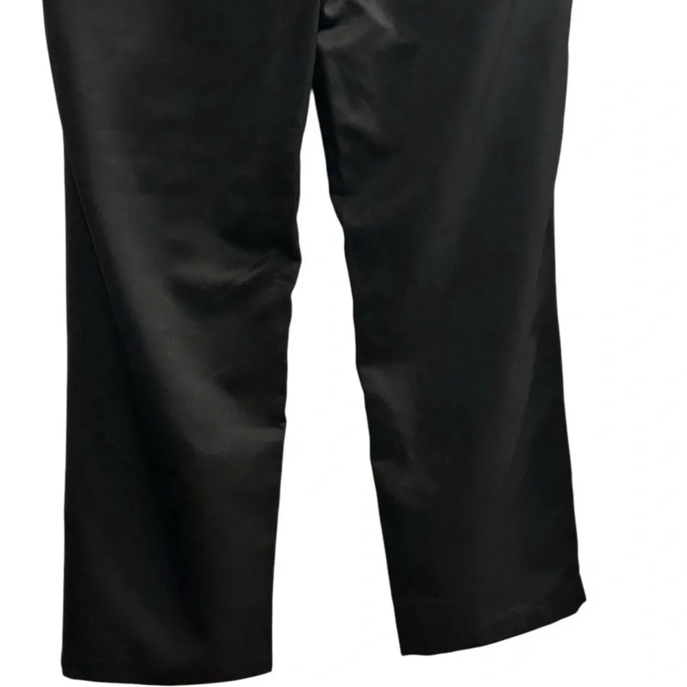 Izod Men's Black Dress Pants Size 38x32 Classic Fit Golf Wear‎ - Picture 4 of 12